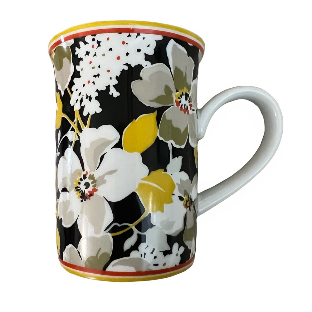 Vera Bradley Dogwood Floral Porcelain Coffee/Tea Mug Cup #12056 No Lid